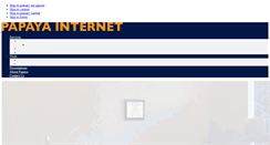 Desktop Screenshot of papayainternet.com
